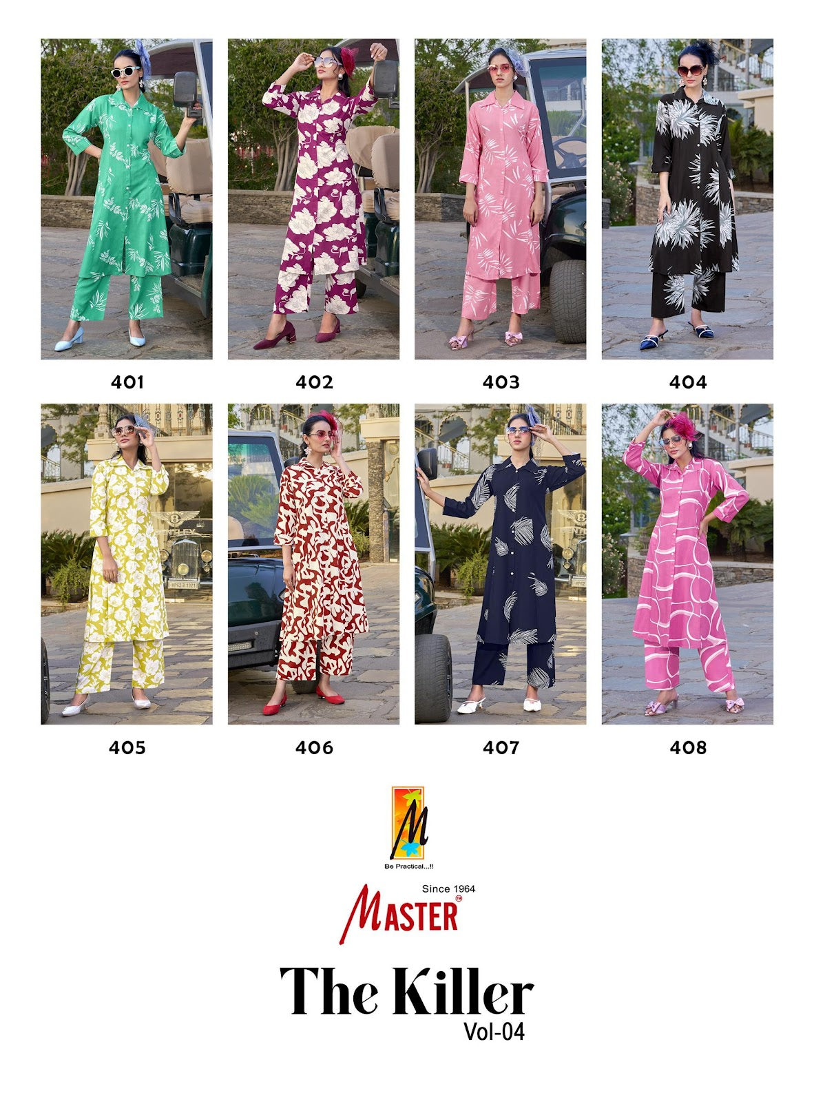 The Killer Vol 4 Master Rayon Co Ord Set Supplier Ahmedabad