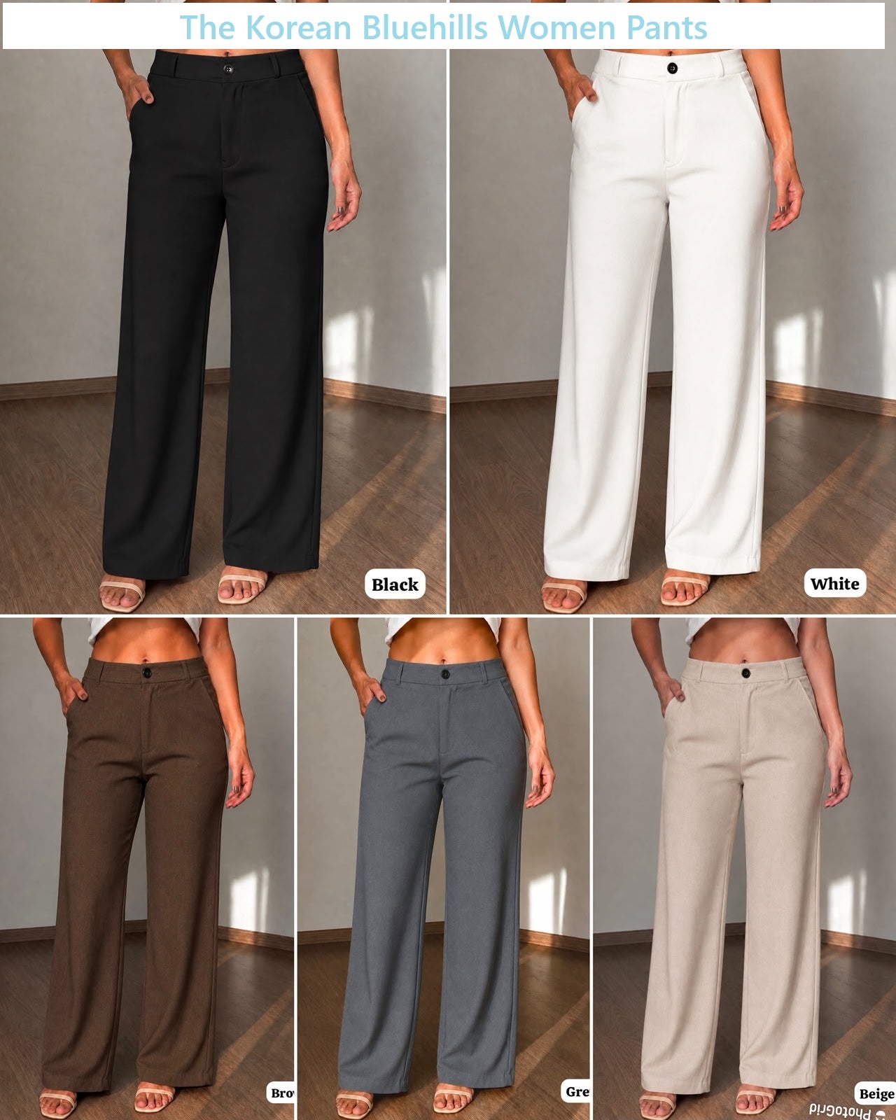 The Korean Bluehills Textured Women Pants Manufacturer India