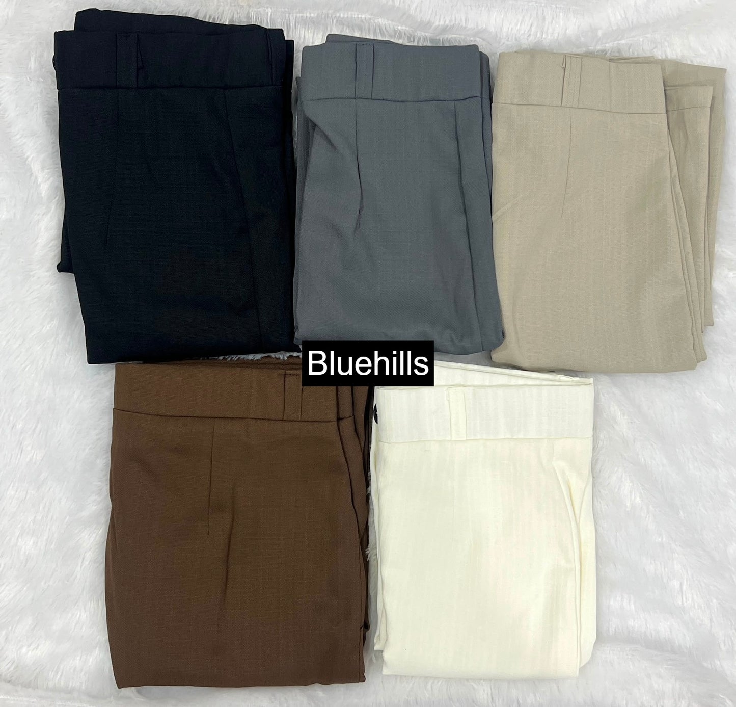 The Korean Bluehills Textured Women Pants Manufacturer India