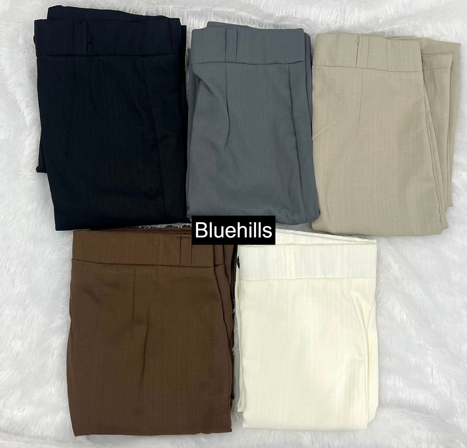 The Korean Bluehills Textured Women Pants Manufacturer India