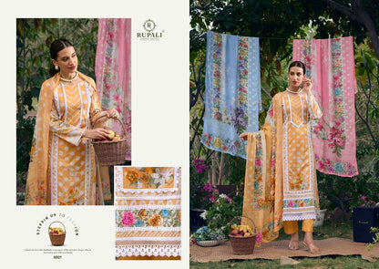 The Lost Garden Rupali Cambric Lawn Pant Style Suits Wholesaler Gujarat