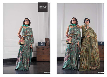 The Luxe Vaishali Fashions Crape Sarees Wholesale Price