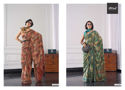 The Luxe Vaishali Fashions Crape Sarees Wholesale Price
