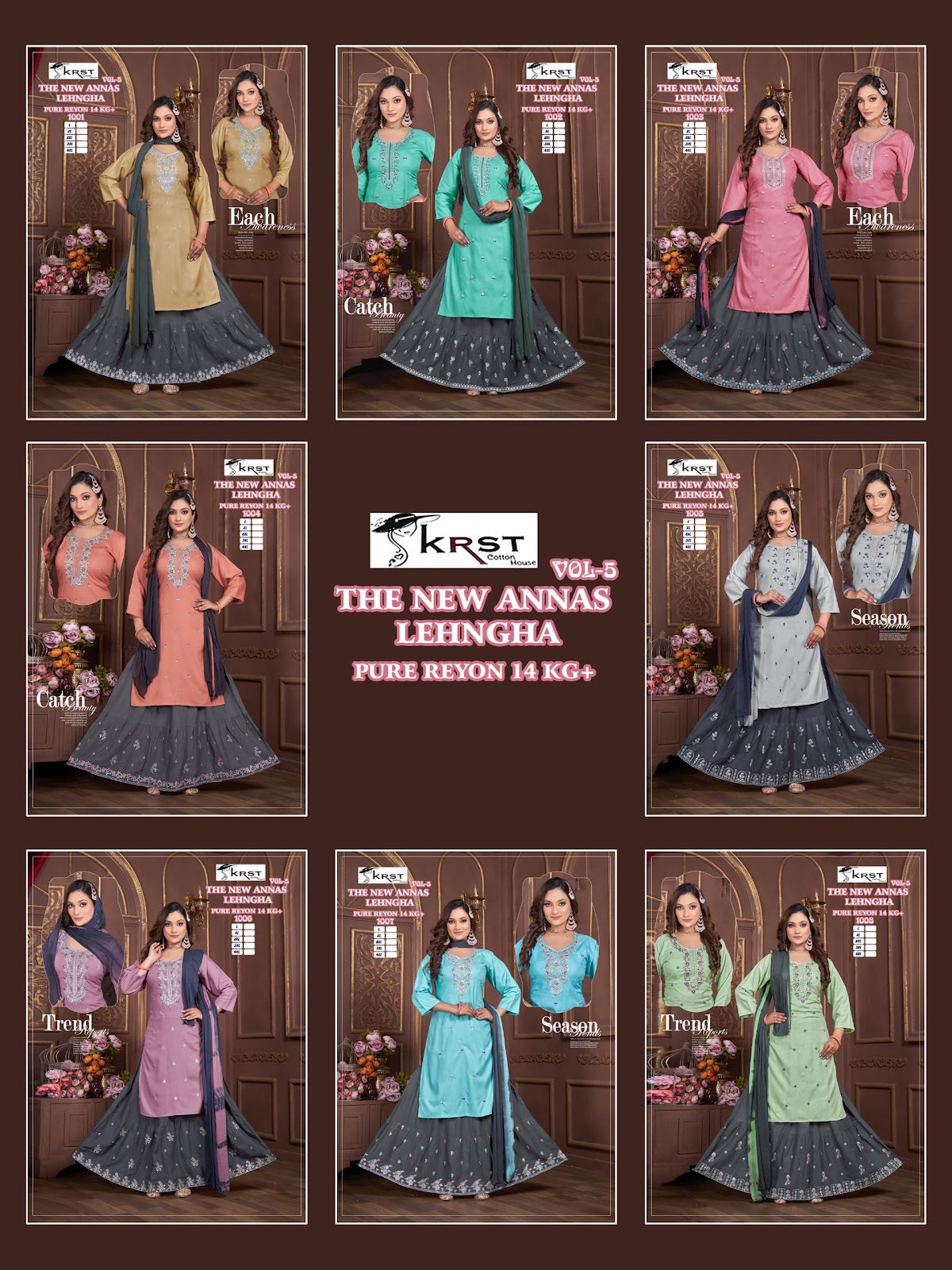 The New Annas Krst Rayon 14Kg Readymade Skirt Style Suits Manufacturer Ahmedabad
