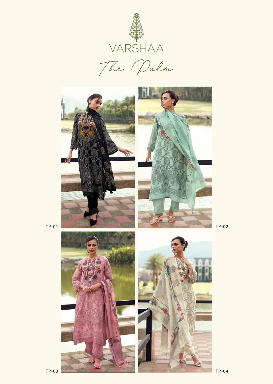 The Palm Varshaa Cotton Linen Pant Style Suits Wholesale