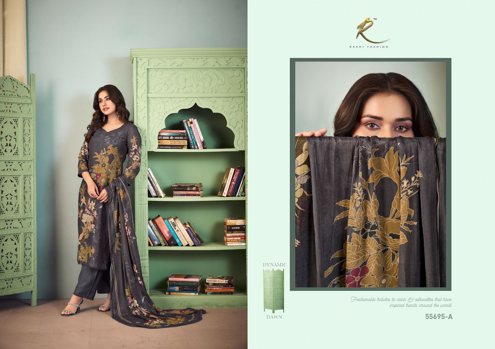 The Pertfect Dressup Rakhi Fashion Bemberg Pant Style Suits Wholesale