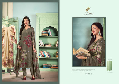 The Pertfect Dressup Rakhi Fashion Bemberg Pant Style Suits Wholesale
