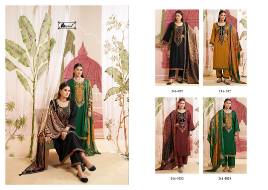 The Portrait Choice Vol 2 Kesar Viscose Pashmina Suits Wholesale Price