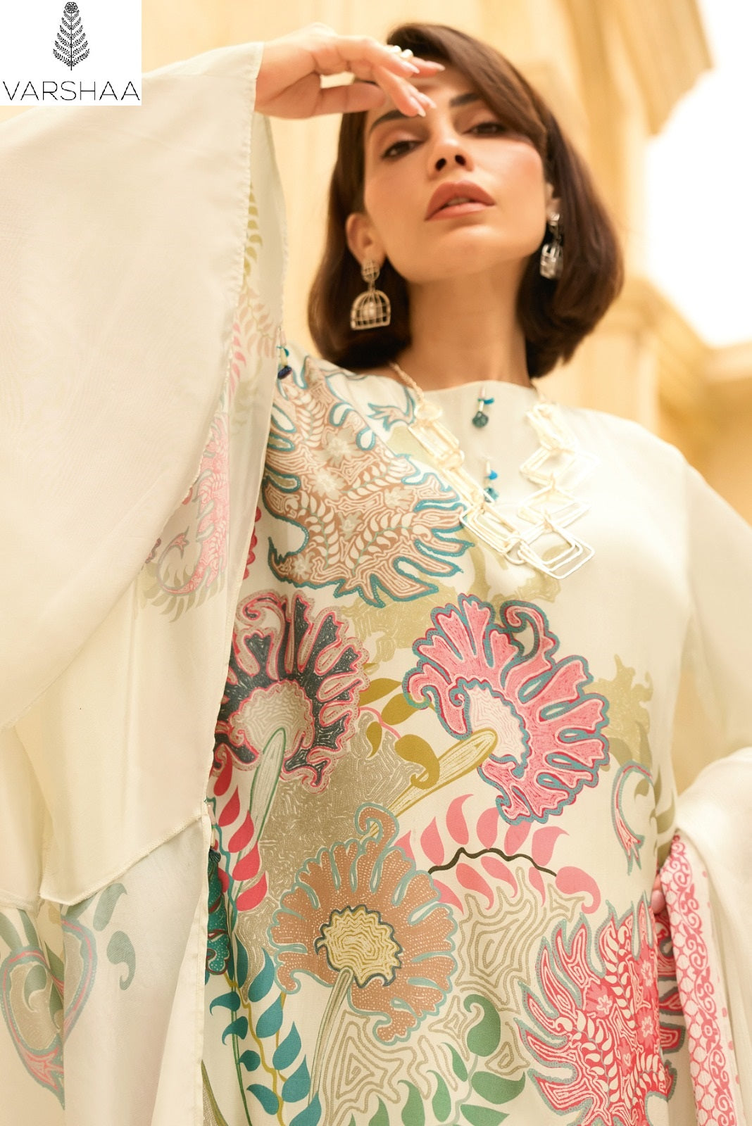 The Print Soulstar Varshaa Royal Silk Plazzo Style Suits Manufacturer India