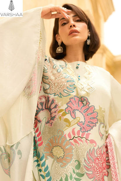The Print Soulstar Varshaa Royal Silk Plazzo Style Suits Manufacturer India