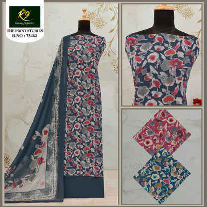 The Print Stories 73462 Rakhi Fashion Cotton Salwar Suits Wholesale Price