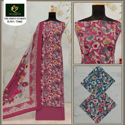 The Print Stories 73462 Rakhi Fashion Cotton Salwar Suits Wholesale Price