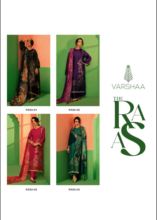 The Rasa Varshaa Viscose Pant Style Suits Exporter India