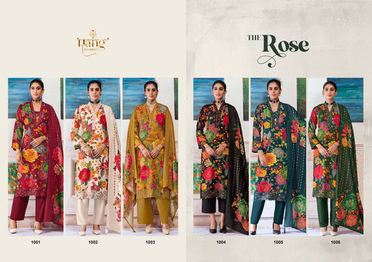 The Rose Rang Fashion Pashmina Suits Supplier Gujarat