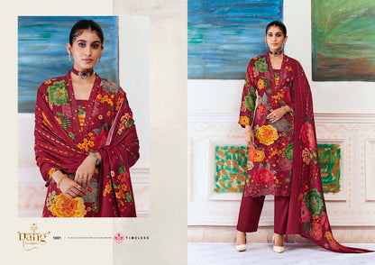 The Rose Rang Fashion Pashmina Suits Supplier Gujarat