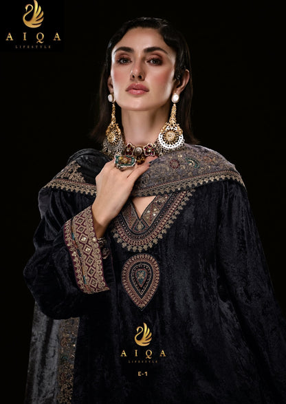 Daizy Kesar Viscose Pashmina Suits Wholesale Price