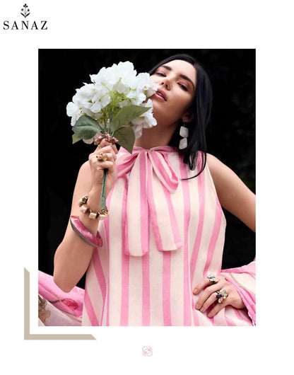 The Soft Edit Sanaz Mul Cotton Pant Style Suits Supplier India
