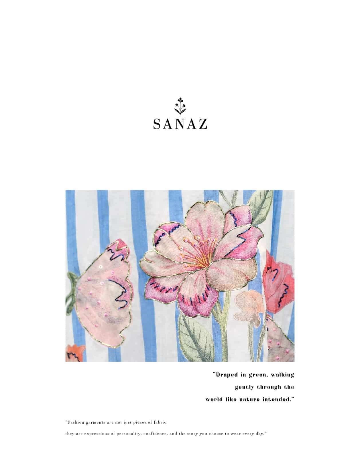 The Soft Edit Sanaz Mul Cotton Pant Style Suits Supplier India