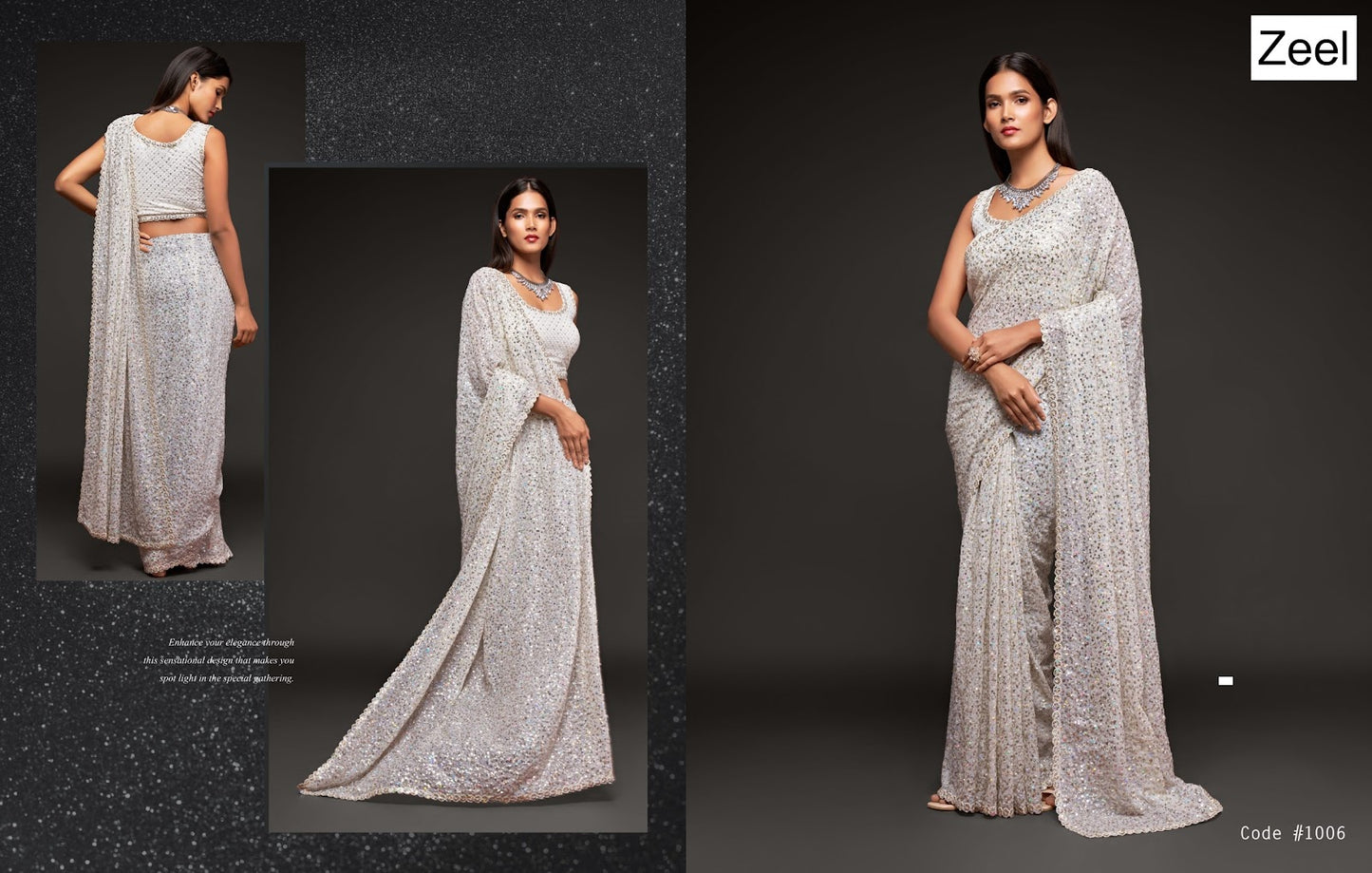 The Starlit Vol 1 Zeel Georgette Sarees Wholesaler