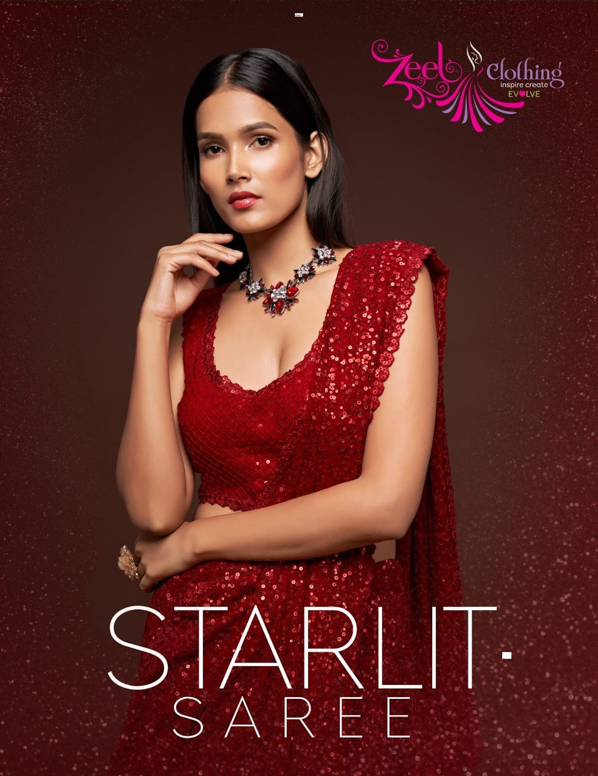 The Starlit Vol 1 Zeel Georgette Sarees Wholesaler