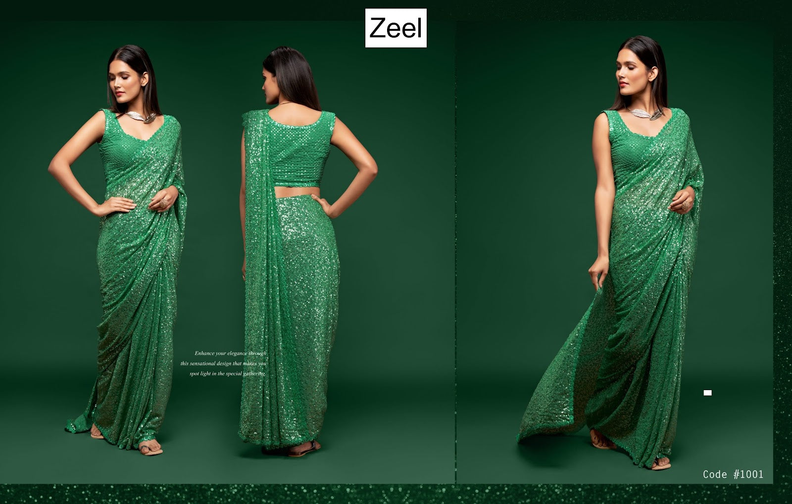 The Starlit Vol 1 Zeel Georgette Sarees Wholesaler
