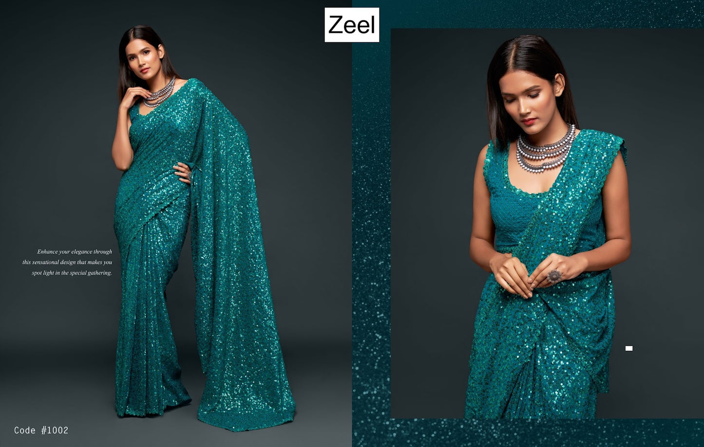 The Starlit Vol 1 Zeel Georgette Sarees Wholesaler
