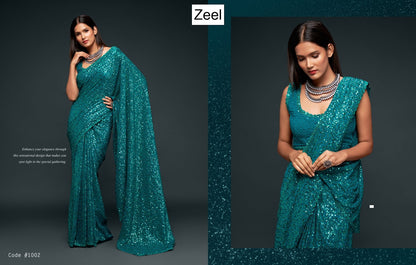 The Starlit Vol 1 Zeel Georgette Sarees Wholesaler