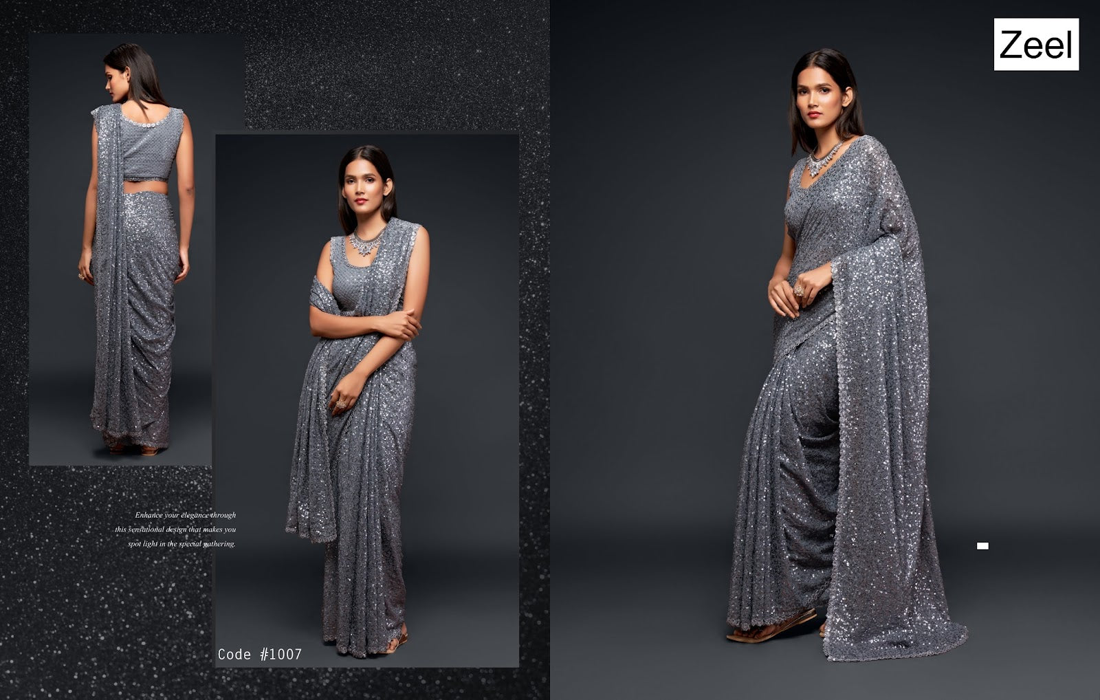 The Starlit Vol 1 Zeel Georgette Sarees Wholesaler