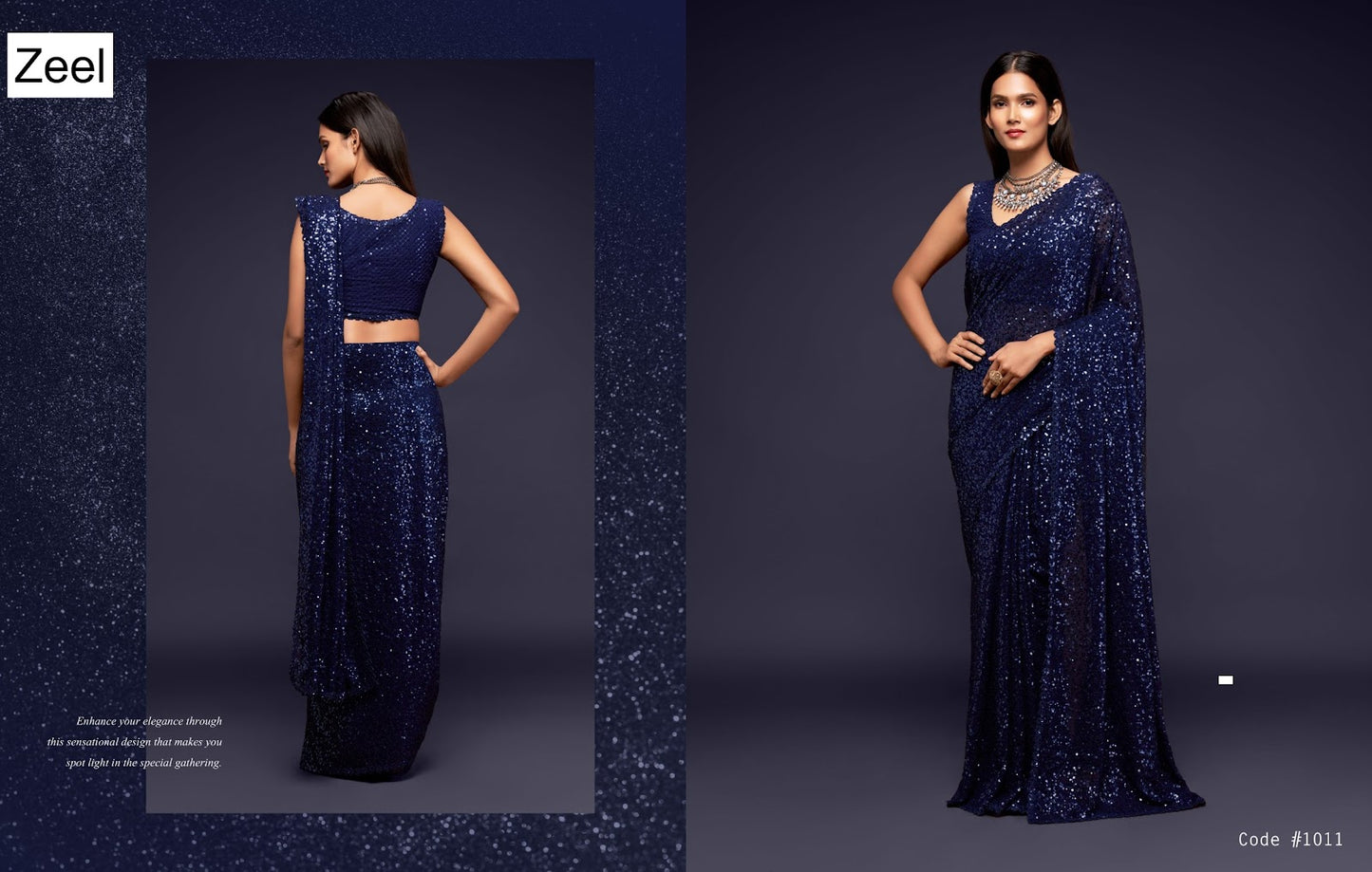 The Starlit Vol 1 Zeel Georgette Sarees Wholesaler