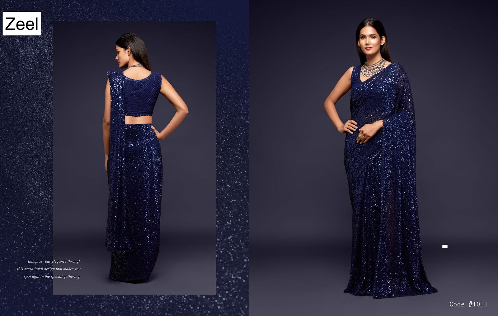 The Starlit Vol 1 Zeel Georgette Sarees Wholesaler