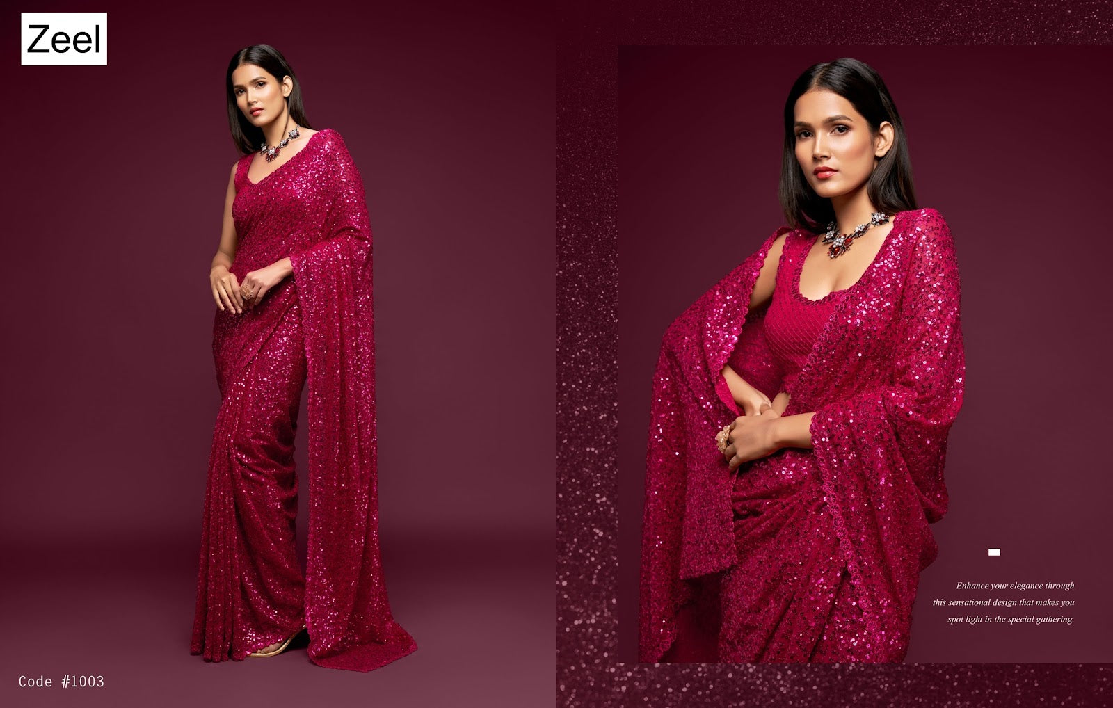 The Starlit Vol 1 Zeel Georgette Sarees Wholesaler