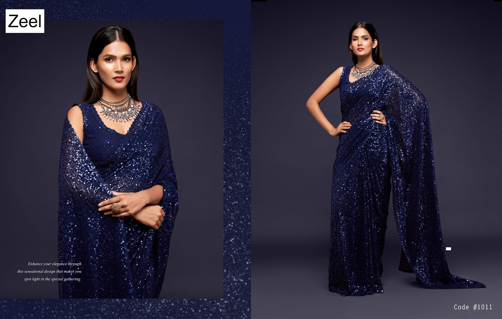 The Starlit Vol 1 Zeel Georgette Sarees Wholesaler