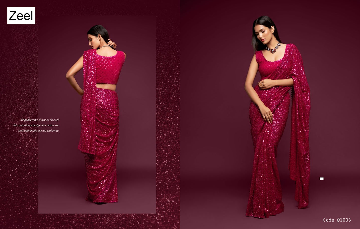 The Starlit Vol 1 Zeel Georgette Sarees Wholesaler