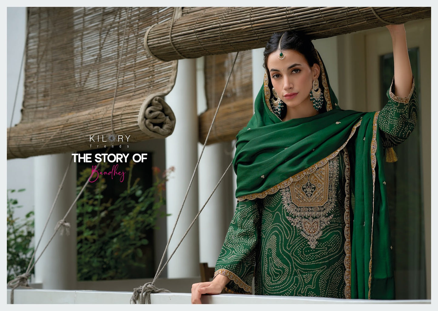 The Story Of Bandhej Kilory Viscose Modal Pant Style Suits Supplier Gujarat