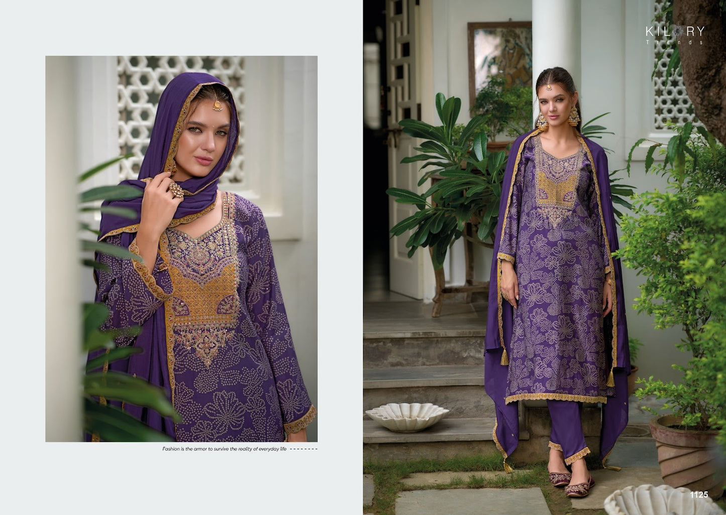 The Story Of Bandhej Kilory Viscose Modal Pant Style Suits Supplier Gujarat
