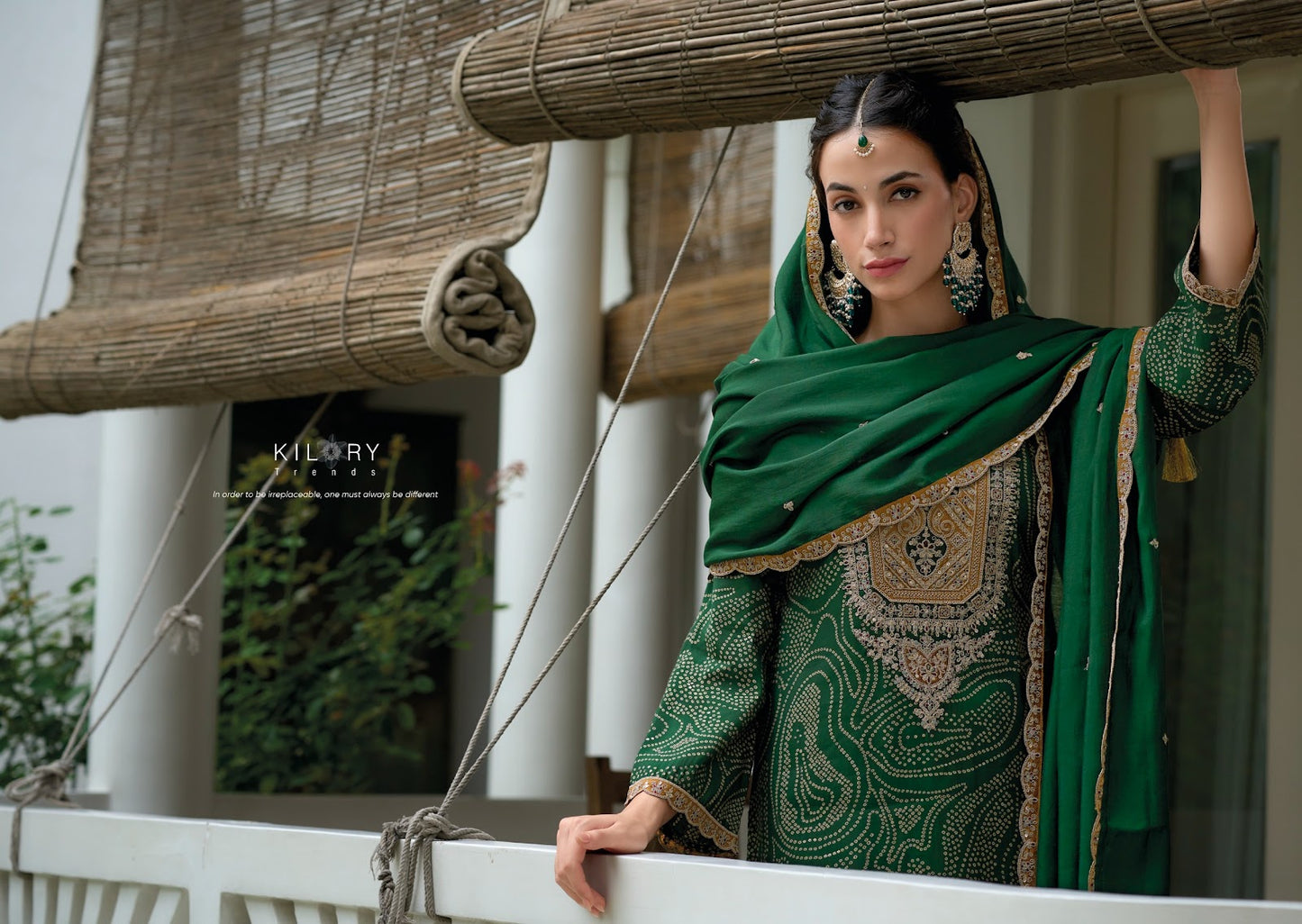 The Story Of Bandhej Kilory Viscose Modal Pant Style Suits Supplier Gujarat
