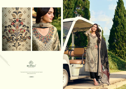 The Summer Princess Rupali Viscose Muslin Pant Style Suits Exporter