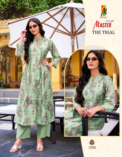 The Trial Master Vertican Kurti Pant Set Supplier India