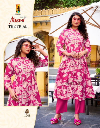 The Trial Master Vertican Kurti Pant Set Supplier India