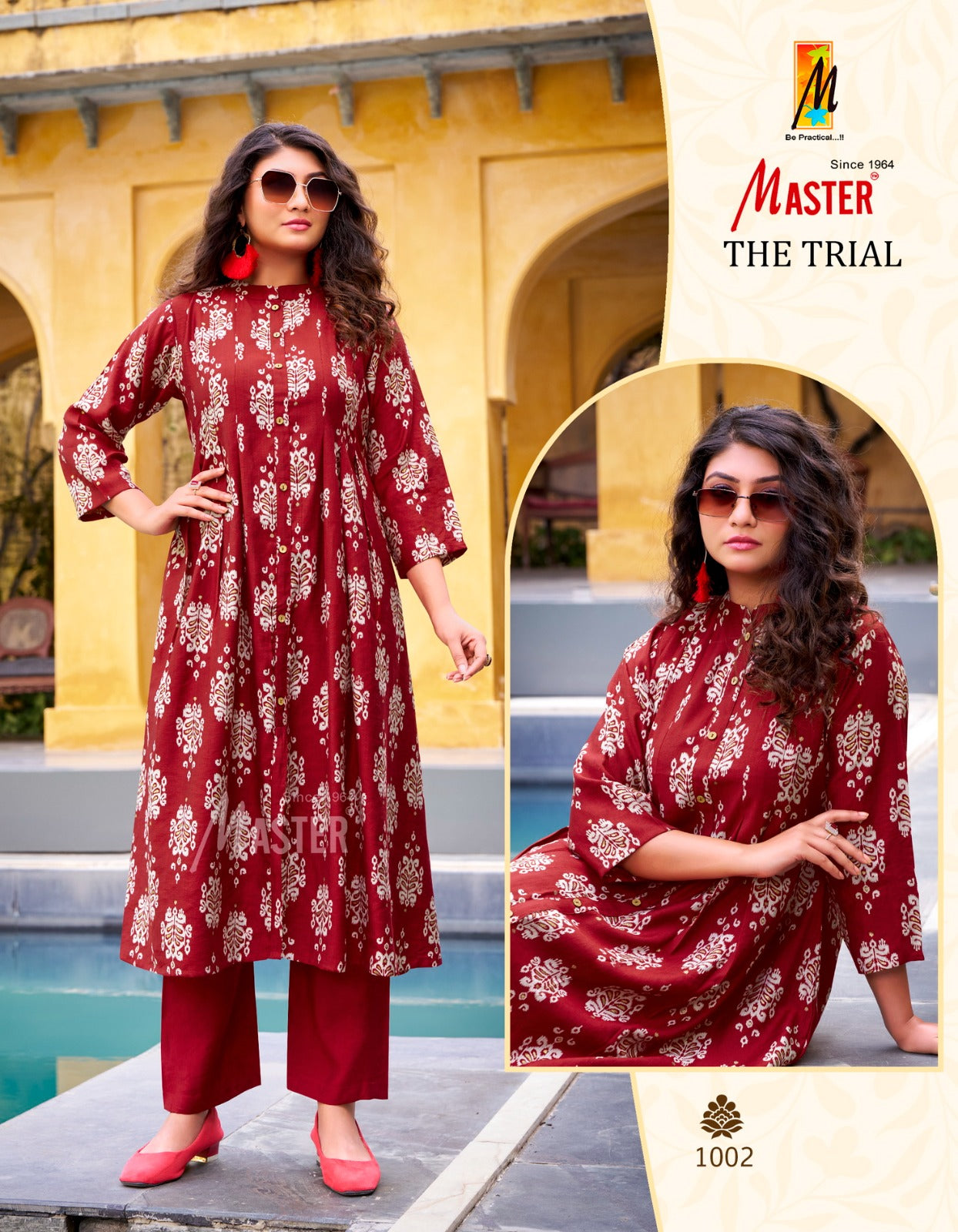 The Trial Master Vertican Kurti Pant Set Supplier India