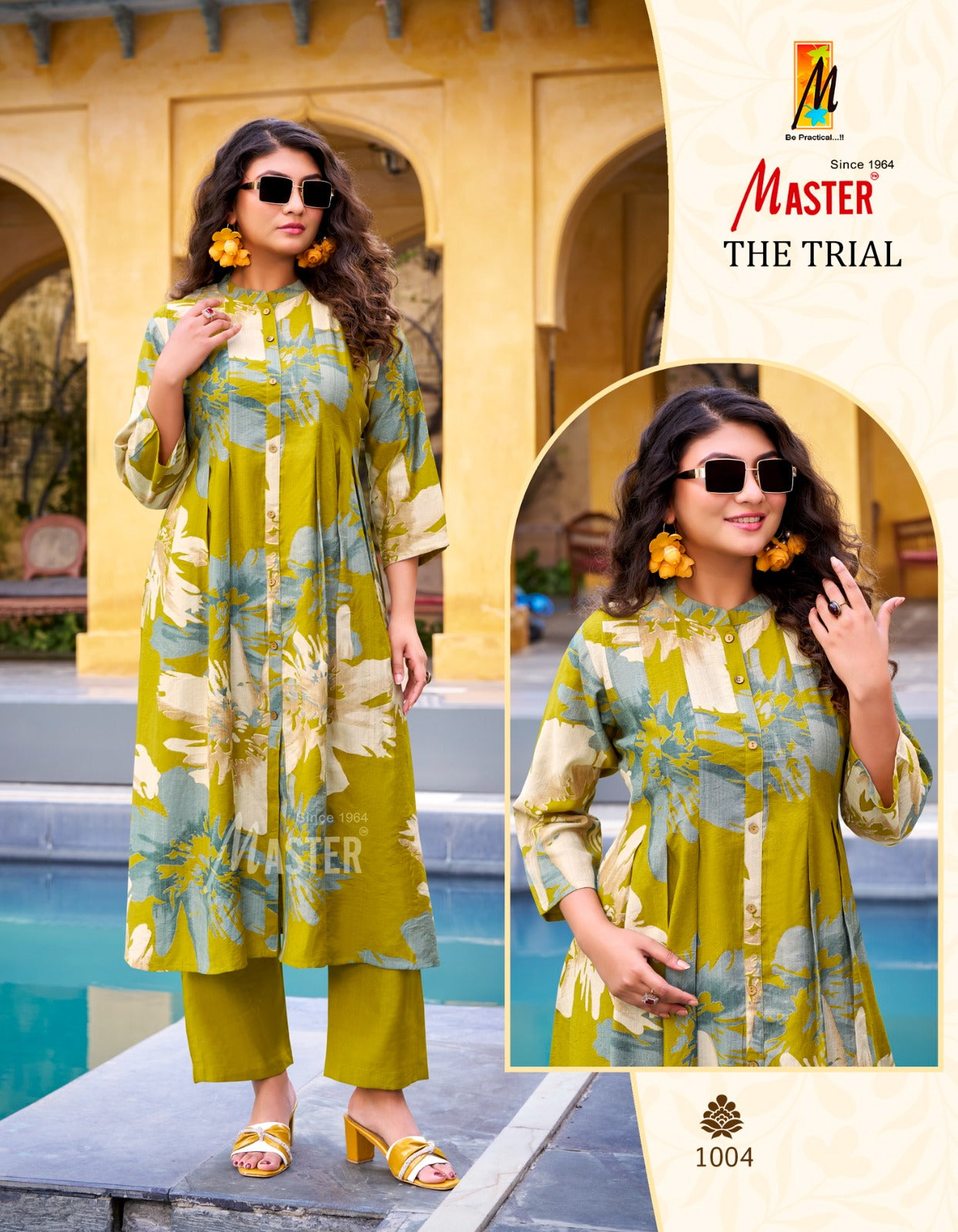 The Trial Master Vertican Kurti Pant Set Supplier India