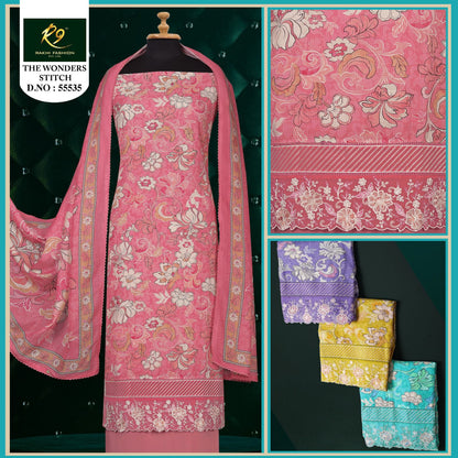 The Wonder Stitch Rakhi Fashion Pure Viscose Salwar Suits Manufacturer