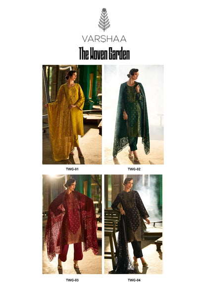 The Woven Garden Varshaa Woven Pant Style Suits Supplier
