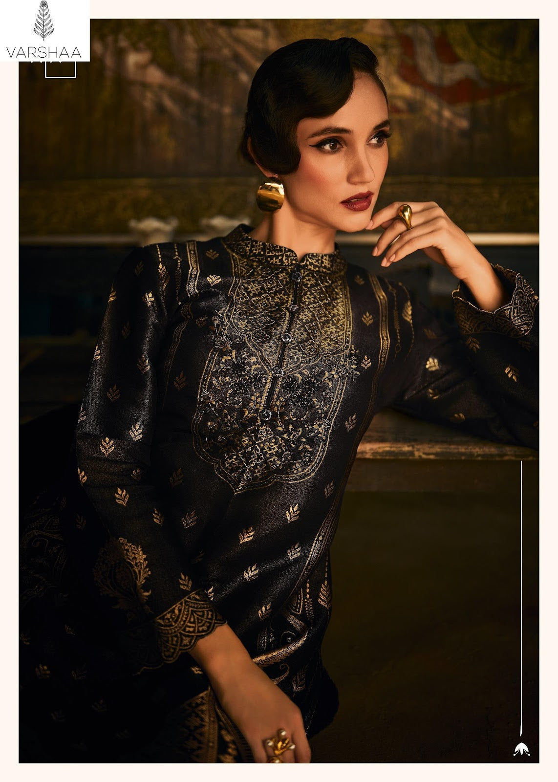 The Woven Garden Varshaa Woven Pant Style Suits Supplier