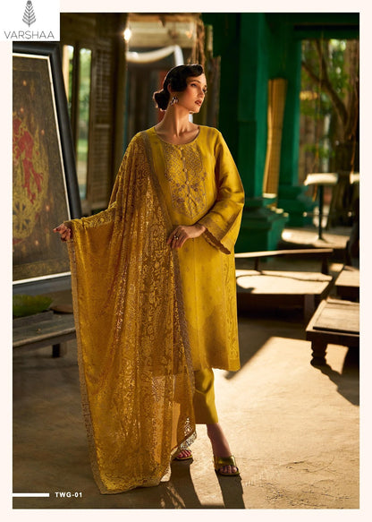 The Woven Garden Varshaa Woven Pant Style Suits Supplier
