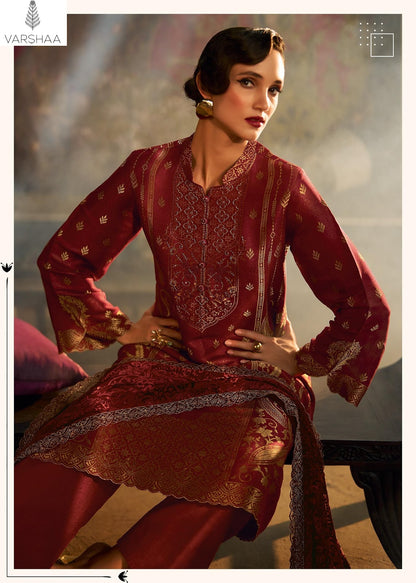 The Woven Garden Varshaa Woven Pant Style Suits Supplier