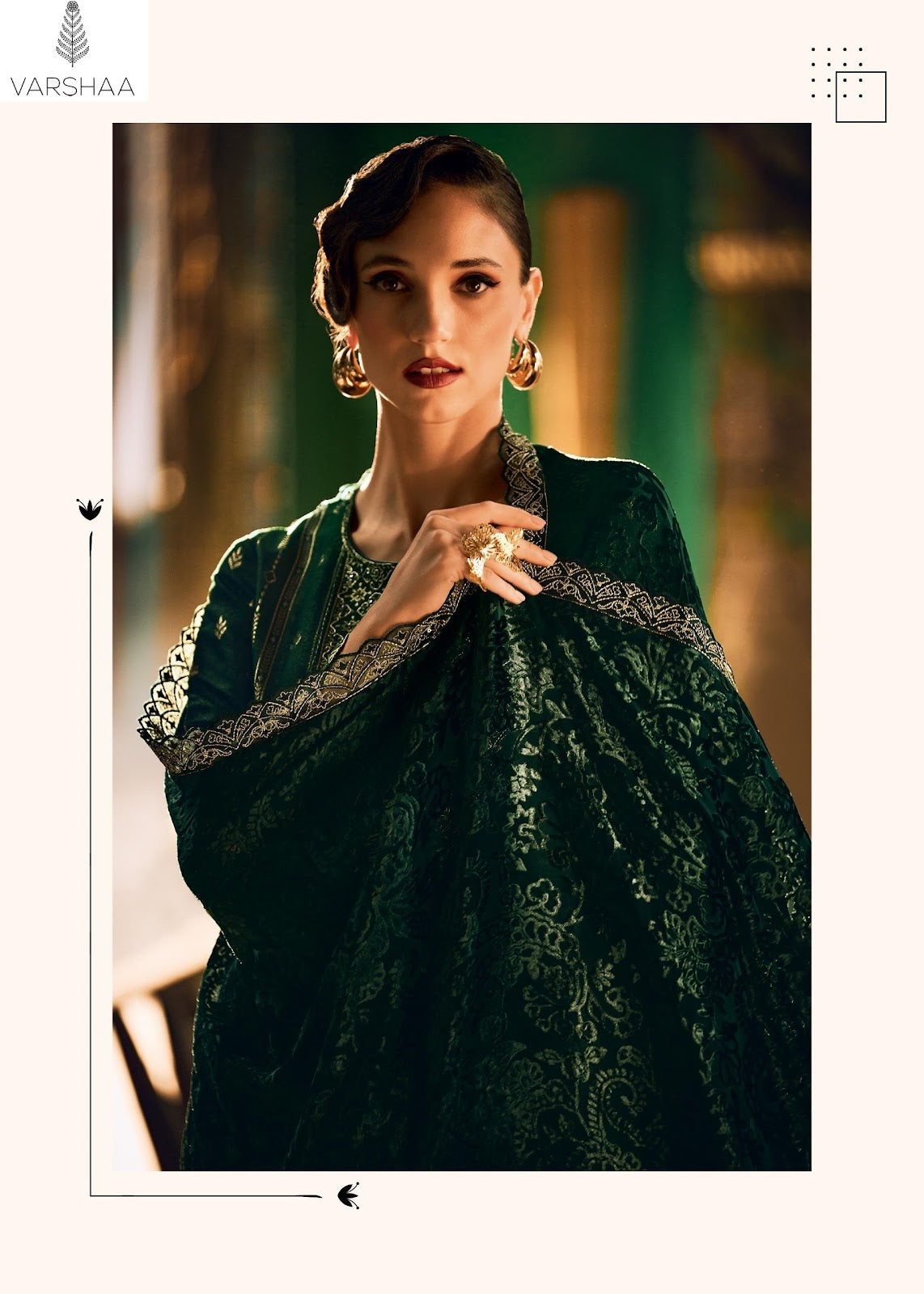 The Woven Garden Varshaa Woven Pant Style Suits Supplier