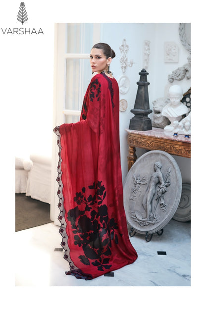 The Wow Collection Varshaa Viscose Muslin Pant Style Suits Wholesaler