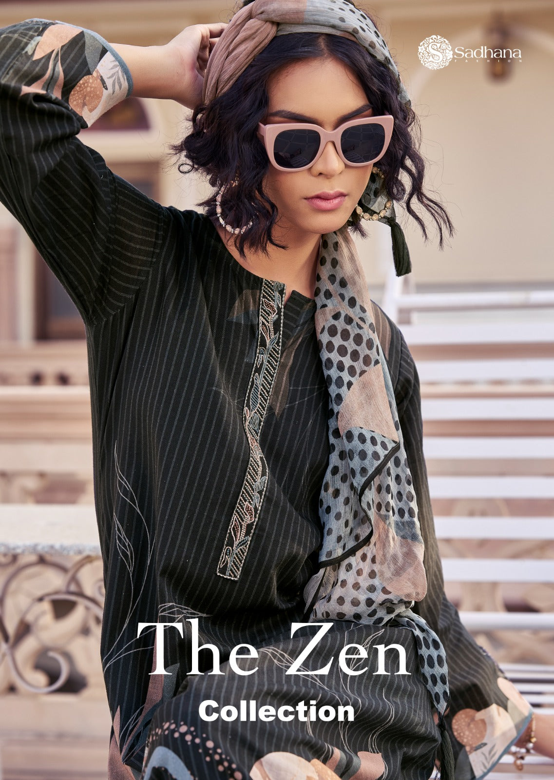 The Zen Collection Sadhana Linen Pant Style Suits