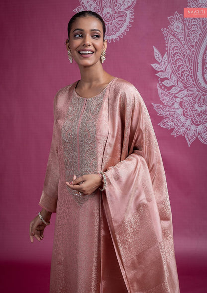 Thivi Naariti Tissue Silk Pant Style Suits Wholesale Rate